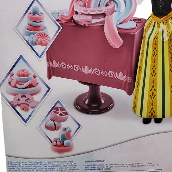 Disney Frozen Anna's Dessert Decorator Play-Doh Set Anna Doll Set RARE HTF - Picture 8 of 9